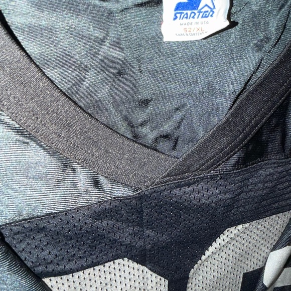 Vintage Oakland Raiders Jerry Rice NFL STARTER jersey black men’s XL - Picture 5 of 5